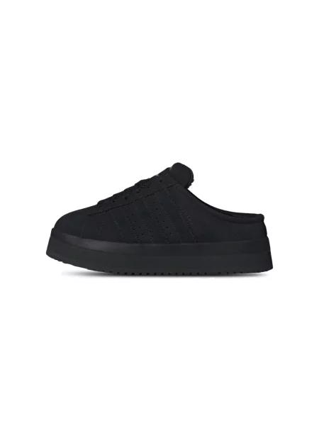 Klapki Adidas zamszowe czarne