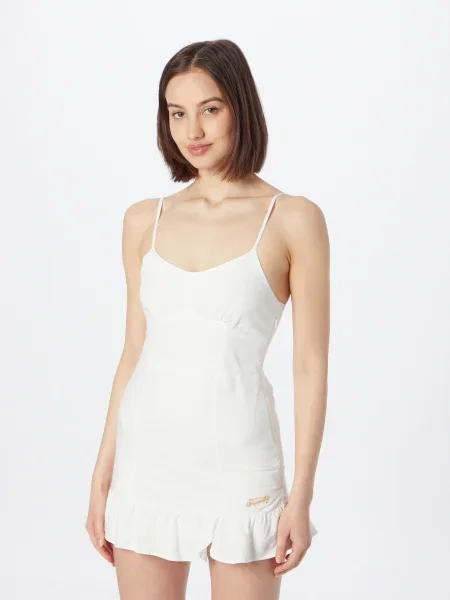 Superdry Šaty biela