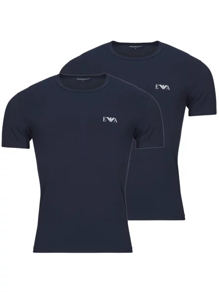 Tričko Emporio Armani modré