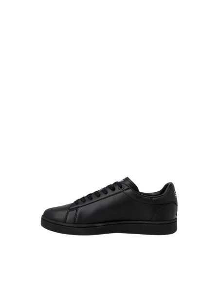 Sneakersy Emporio Armani Ea7 sznurowane koronkowe czarne