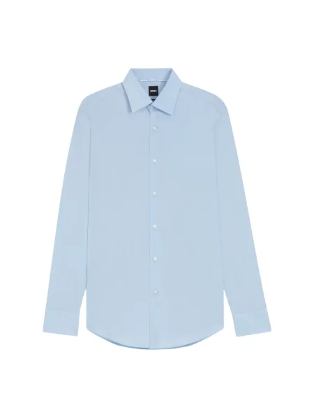 Boss Koszula Hank Slim Fit blau niebieska
