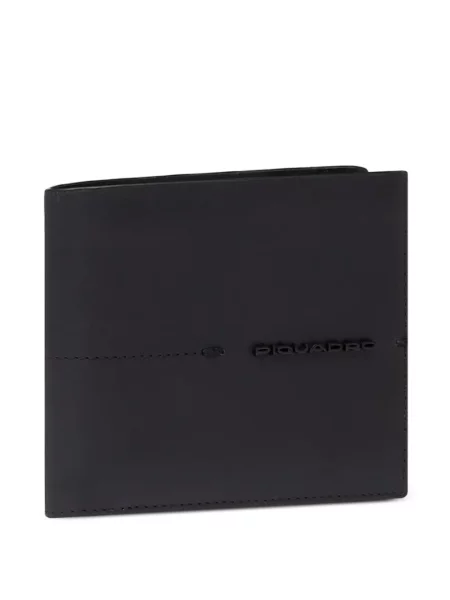 Portofel Piquadro cu autograf negru