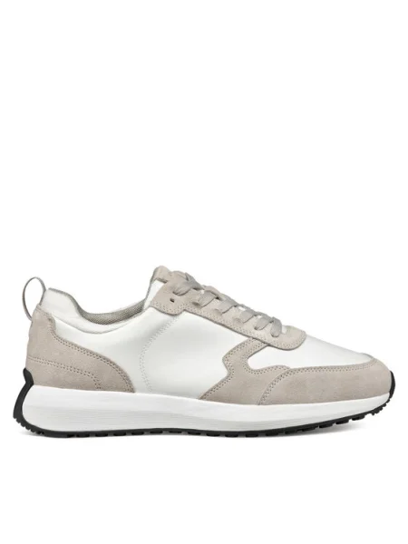 Sneakerși Geox alb