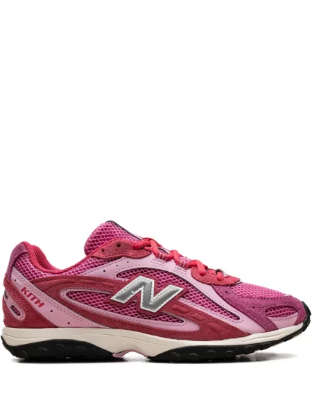 Sneakerși New Balance din piele de căprioară roz