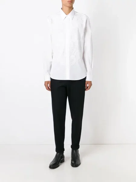 Cămașă Givenchy cu model floral alb