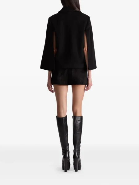 Geacă Alice + Olivia cu două rânduri de nasturi negru
