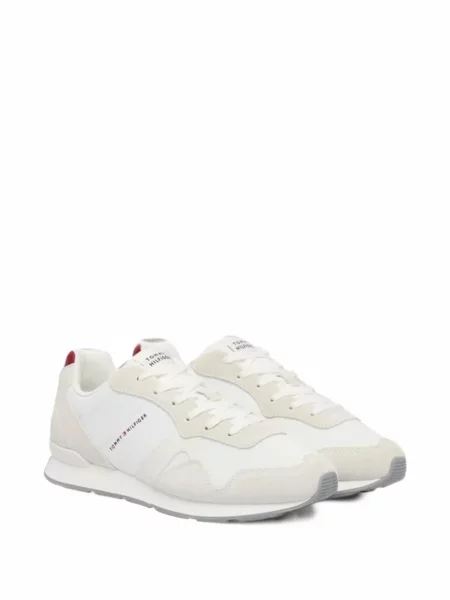 Sneakerși Tommy Hilfiger alb