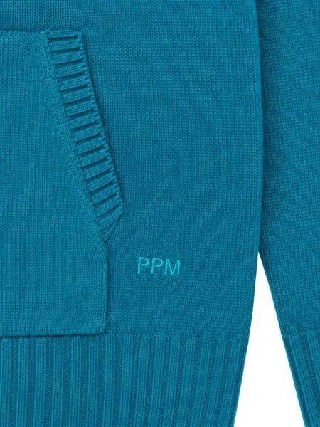 Bluza z kapturem dziecięca Paolo Pecora niebieska