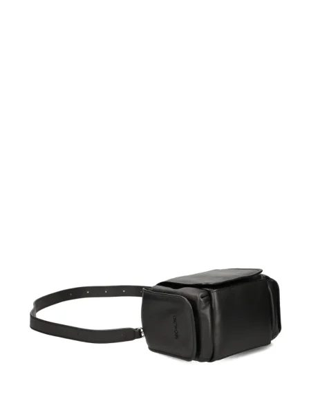 Geanta de piele Vic Matié din piele negru