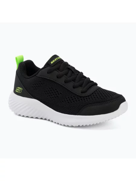 Детски обувки Skechers Bounder Quanta-Pacer black/white бяло
