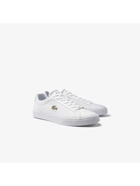 Lacoste Skórzane Buty Sportowe Lerond Pro białe