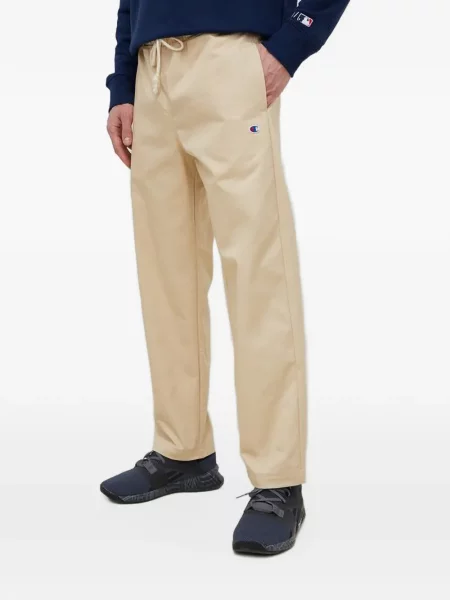 Pantaloni Champion cu autograf cu cordon