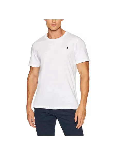 Tricou polo Ralph Lauren alb