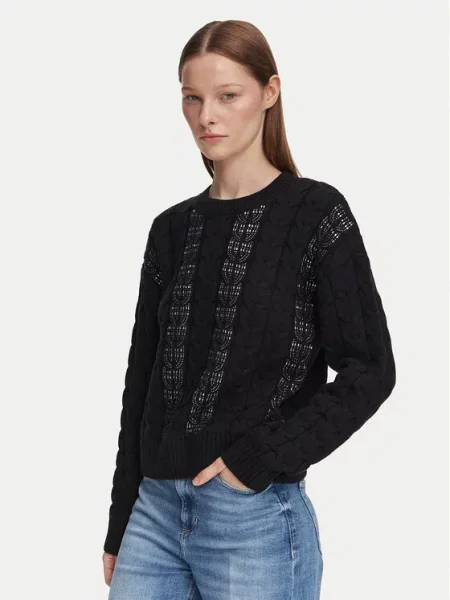 Guess Sweter czarny