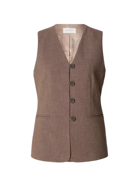 MSCH COPENHAGEN Vesta k obleku Rosina Michelle tmavohnedá