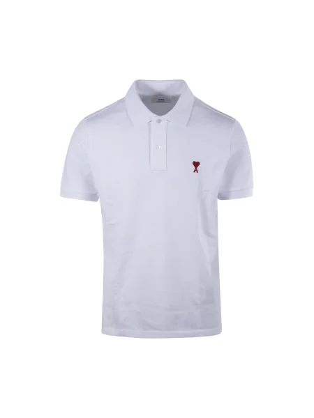 Polo Ami Paris w serca białe
