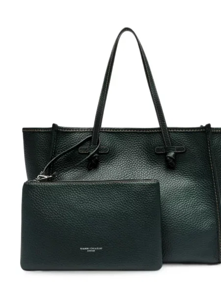 Geantă Gianni Chiarini din piele verde