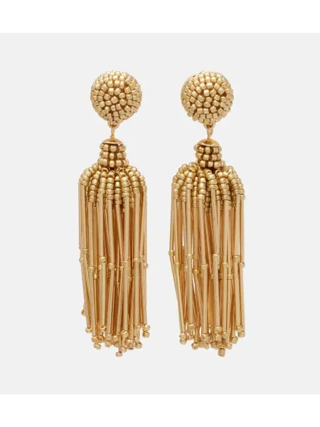 Cercei Carolina Herrera auriu