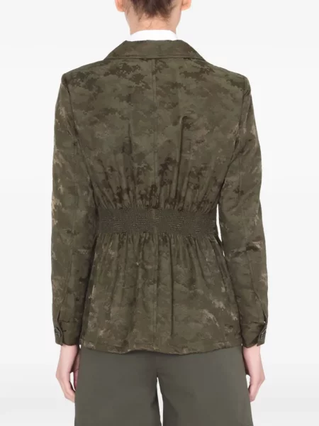 Geacă Aspesi cu model camuflaj verde