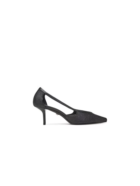 Max Mara Lodičky Strawpump černá