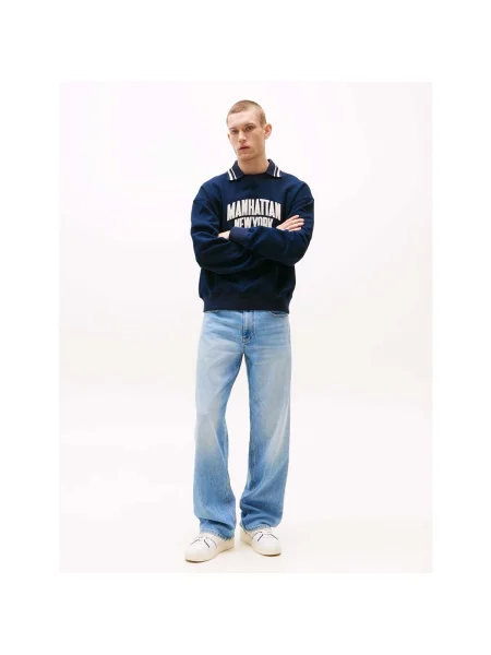 Džínsy Tommy Jeans modrá