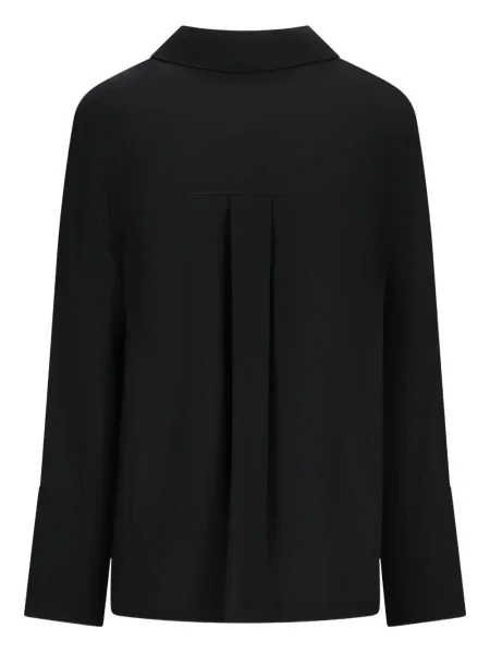 Top Max Mara cu decolteu în V negru