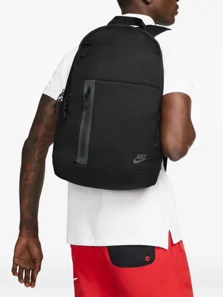 Rucsac Nike cu model leopard din fleece alergare negru