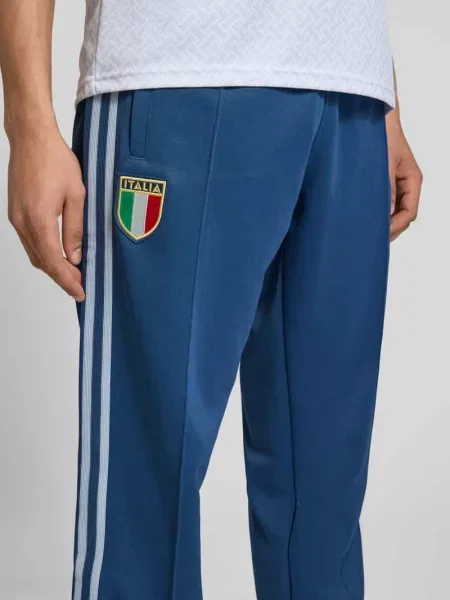 Spodnie dresowe o kroju regular fit z dodatkiem bawełny model FIGC OG' Adidas Originals