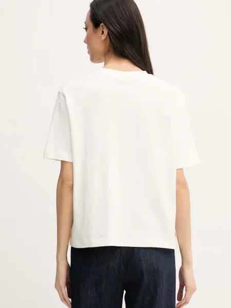 Tommy Hilfiger T-Shirt Crest Biały beżowa