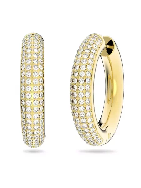 Kolczyki Swarovski żółte