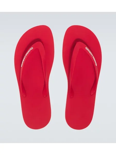 Chiloți Christian Louboutin cu autograf roșu