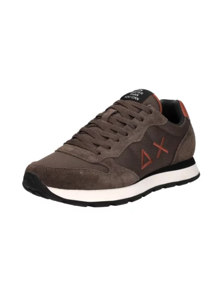 Sneakersy Sun68 brązowe