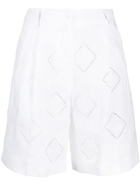 Pantaloni scurți Kiton alb