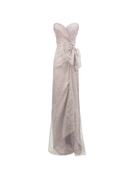 Rochie Gemy Maalouf cu funde violet