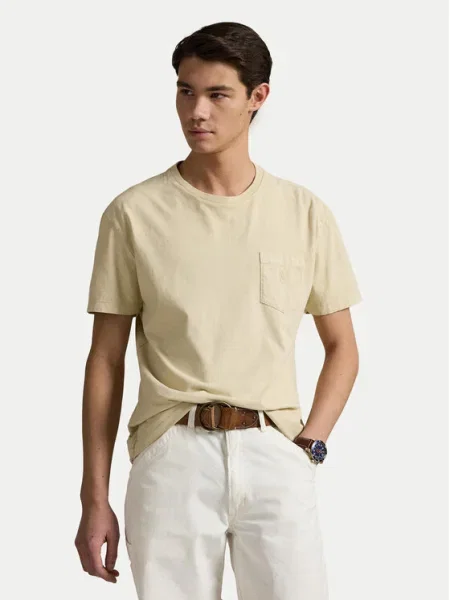 Тениска Polo Ralph Lauren бежово