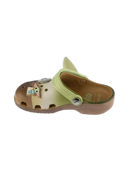 Gyerek félcipő Crocs zöld