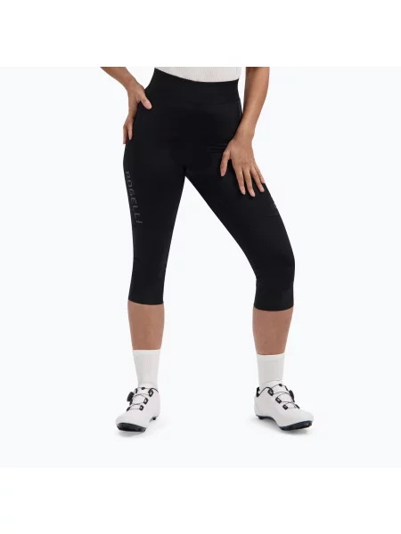 Pantaloni scurți de ciclism pentru femei Rogelli Essential III black negru