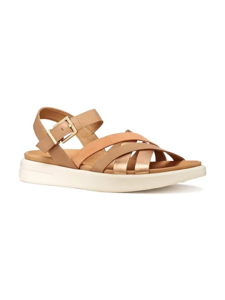 Sandale Geox din piele maro