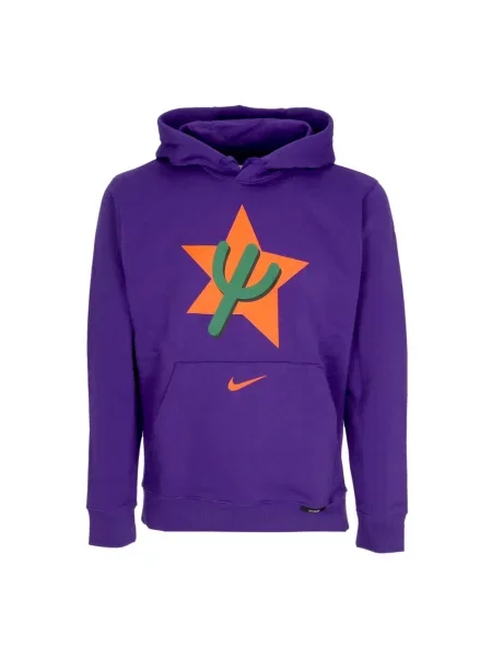 Bluza z kapturem Nike fioletowa