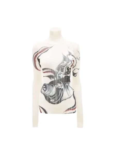 Koszula Jw Anderson z nadrukiem biała