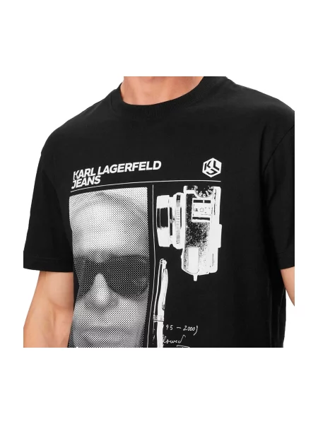 Majica Karl Lagerfeld crna