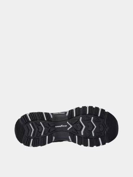 Кожаные кроссовки Skechers черные