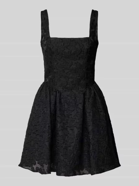 Sukienka koktajlowa z prostokątnym dekoltem Jake*s Cocktail czarna