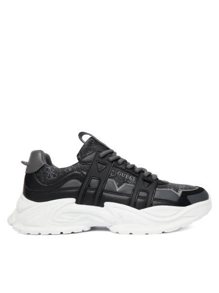 Guess Sneakersy FMPBEU čierna