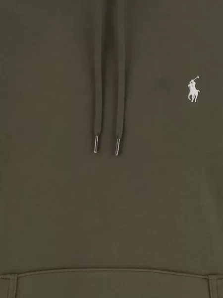 Суичър с качулка Polo Ralph Lauren бродиран с връзки зелено