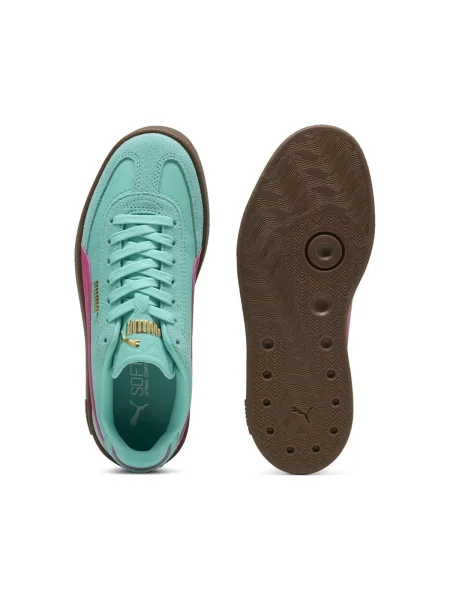 Detské topánky PUMA Club II Era Jr aquatic/puma pink/puma gold zelená