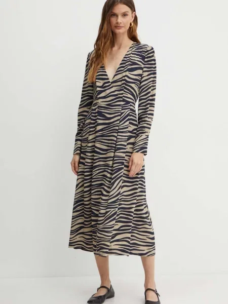 MAX&Co. rochie midi evazati bej