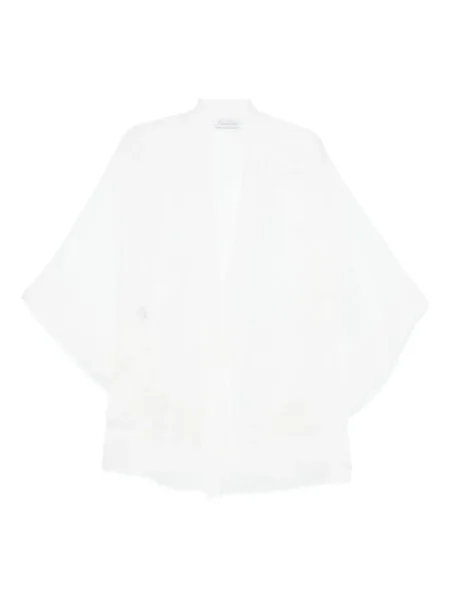 Халат Carine Gilson от тюл бяло