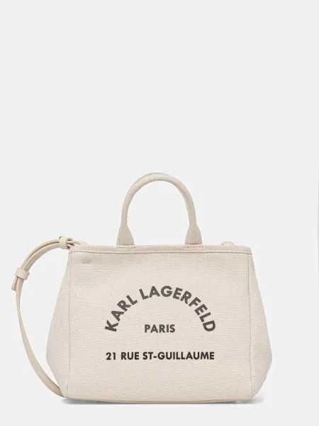 Karl Lagerfeld torebka crossbody K/RSG CONV. beżowa