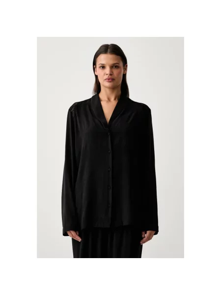 Piżama Emporio Armani czarna